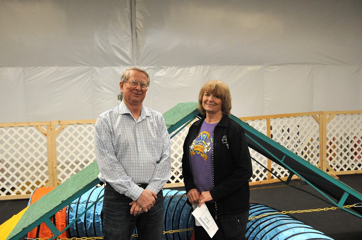 Peter and Ann McQuillen opened Competition Canine to finally have a place for dog owners to come to for any training-related need. Plus, they have the only indoor training facility in Northern California. Democrat photo by Gray Baker